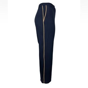 Marina Rinaldi Women's Navy Radicale High Rise Pants Size 22